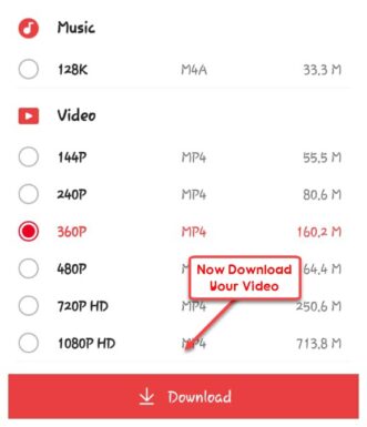 now download Youtube Video