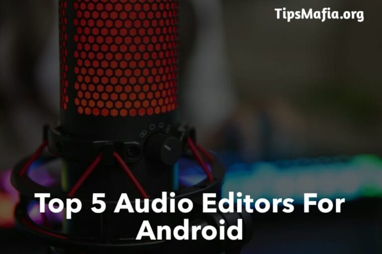 digital audio editor app android