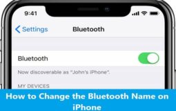 How to Change the Bluetooth Name on iPhone
