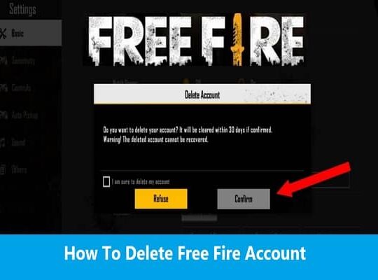 How To Delete Free Fire Account