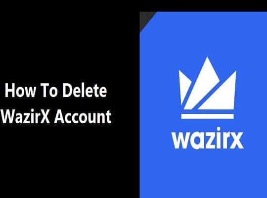 How To Delete WazirX Account