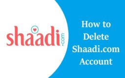 How to Delete Shaadi.com Account