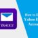 How to Delete Yahoo Email Account