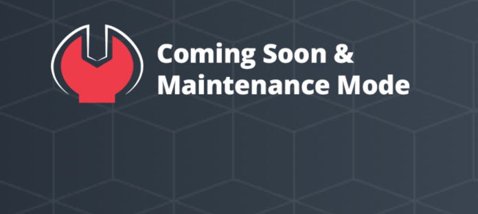 Need a coming soon or maintenance page? Coming Soon & Maintenance Mode is one of the best choices