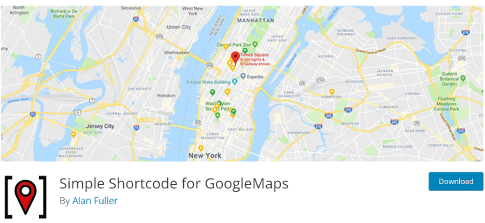 Simple Shortcode for GoogleMaps