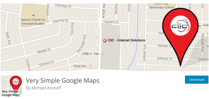 Very Simple Google Maps
