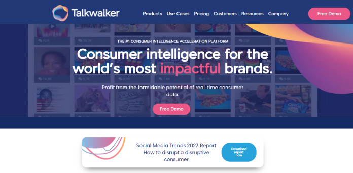 Talkwalker website