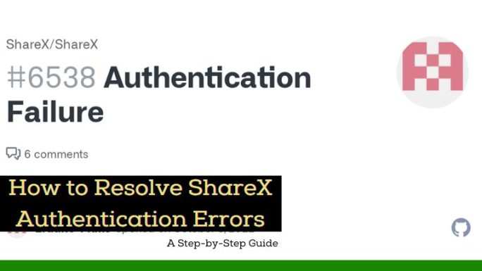 How to Resolve ShareX Authentication Errors: A Step-by-Step Guide