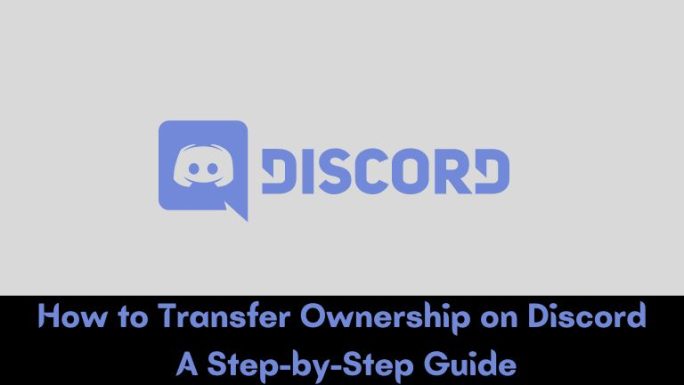 How to Transfer Ownership on Discord