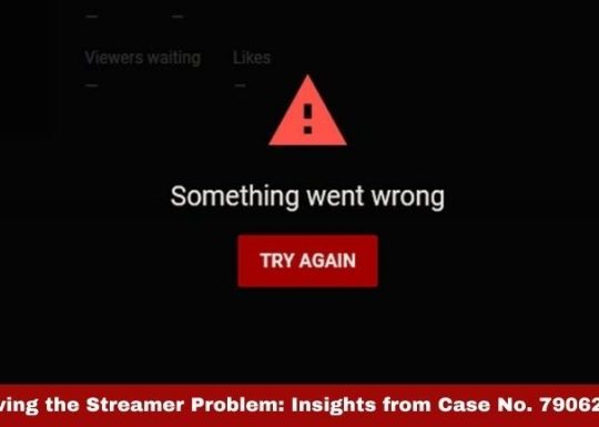 Solving the Streamer Problem: Insights from Case No. 7906240
