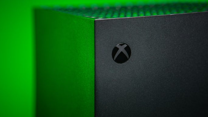 xbox closeup