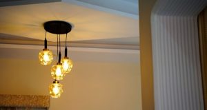 YUEXPAND H100 High Ceiling Chandelier Review – Elegant Modern Raindrop Lighting for Your Home